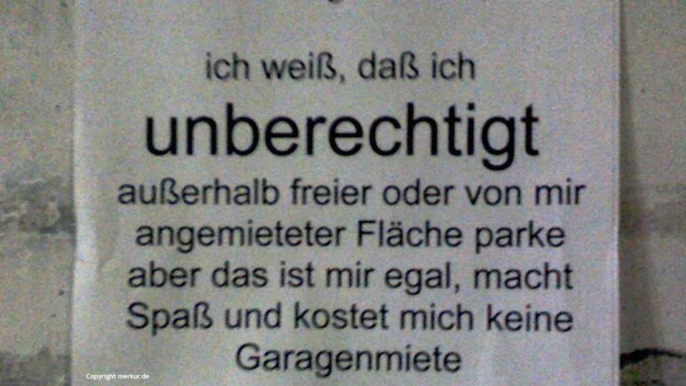 Falschparken in München -  - Kampf den Falschparkern