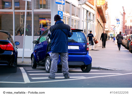 Falschparker verwarnen