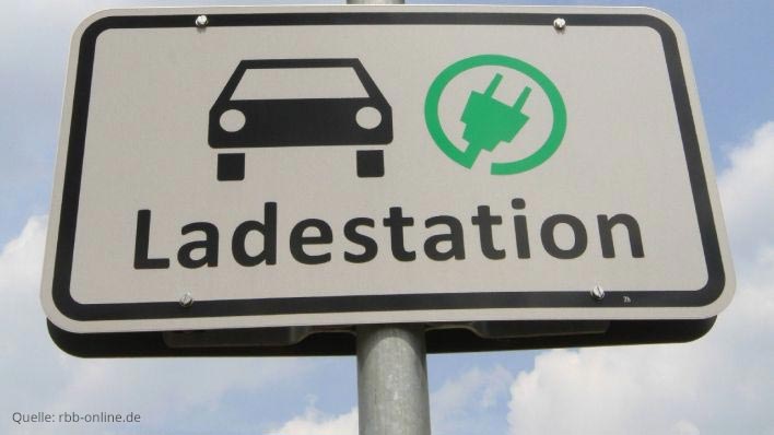 Falschparker vor Ladestation für Elektroautos -  - Kampf den  Falschparkern